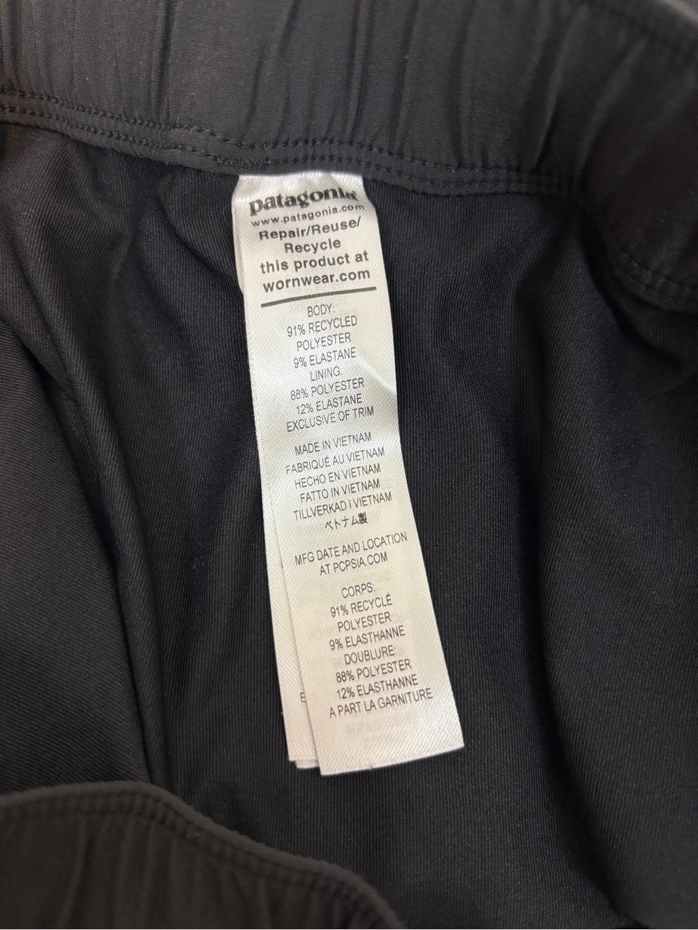 Patagonia Fleetwith Skort in Black Size M - Picture 7 of 10